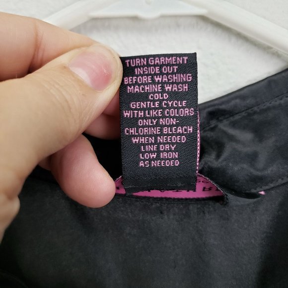 Robbie Bee Women's 10 Short Sleeve Black Collar Dress Wednesday Addams Gothic - Picture 13 of 14